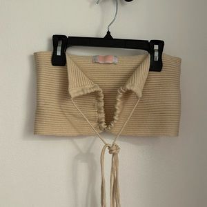 Knit Tied Top